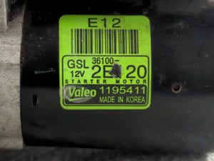 2014-2016 Kia Forte Car Starter Motor Solenoid OEM P/N:36100-2E120 Fits 2012 2013 2014 2015 2016 OEM Used Auto Parts