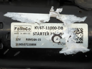 2019-2021 Ford Transit Car Starter Motor Solenoid OEM P/N:KV6T-11000-DB Fits 2019 2020 2021 OEM Used Auto Parts