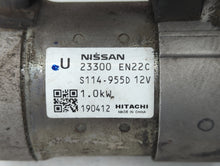 2013-2019 Nissan Sentra Car Starter Motor Solenoid OEM P/N:23300 EN22C Fits 2013 2014 2015 2016 2017 2018 2019 2020 OEM Used Auto Parts