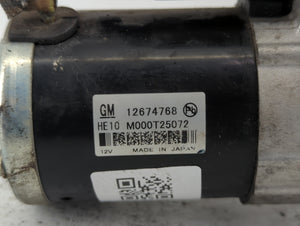 2017-2022 Chevrolet Colorado Car Starter Motor Solenoid OEM P/N:M000T25072 12674768 Fits 2017 2018 2019 2020 2021 2022 OEM Used Auto Parts