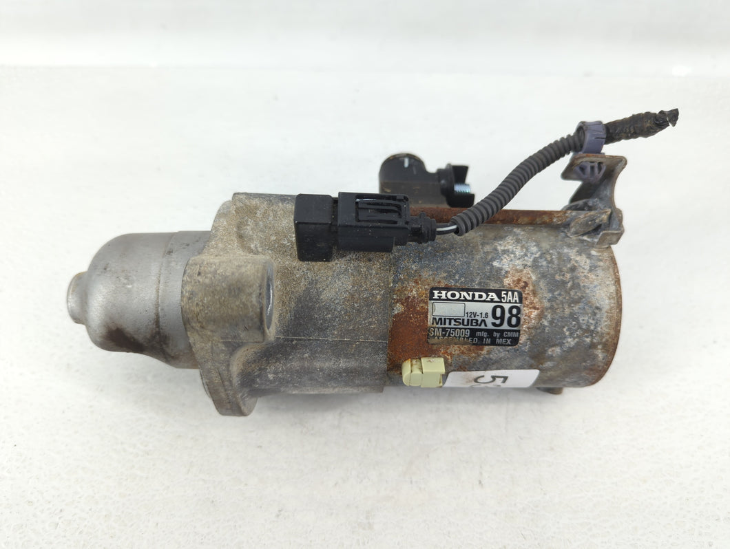 2016-2017 Honda Civic Car Starter Motor Solenoid OEM P/N:SM-75009 Fits 2016 2017 2020 OEM Used Auto Parts