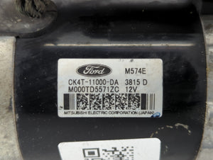 2015-2017 Ford Mustang Car Starter Motor Solenoid OEM P/N:M000TD5571ZC CK4T-11000-DA Fits 2015 2016 2017 2018 2019 2020 OEM Used Auto Parts