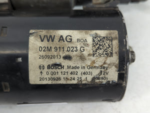 2009-2017 Volkswagen Tiguan Car Starter Motor Solenoid OEM P/N:02M 911 023 G Fits OEM Used Auto Parts