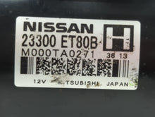 2008-2015 Nissan Rogue Car Starter Motor Solenoid OEM P/N:23300 ET80B Fits 2008 2009 2010 2011 2012 2013 2014 2015 OEM Used Auto Parts