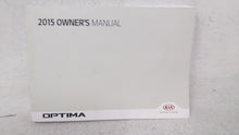 2015 Kia Optima Owners Manual Book Guide OEM Used Auto Parts - Oemusedautoparts1.com