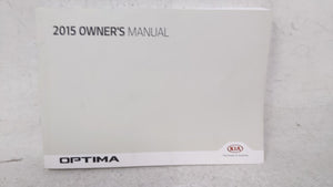 2015 Kia Optima Owners Manual Book Guide OEM Used Auto Parts - Oemusedautoparts1.com