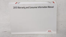 2015 Kia Optima Owners Manual Book Guide OEM Used Auto Parts - Oemusedautoparts1.com