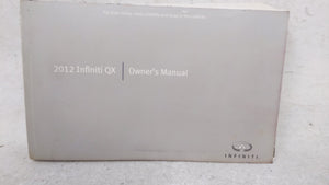 2012 Infiniti Qx30 Owners Manual Book Guide OEM Used Auto Parts - Oemusedautoparts1.com