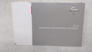 2012 Nissan Altima Owners Manual Book Guide OEM Used Auto Parts - Oemusedautoparts1.com