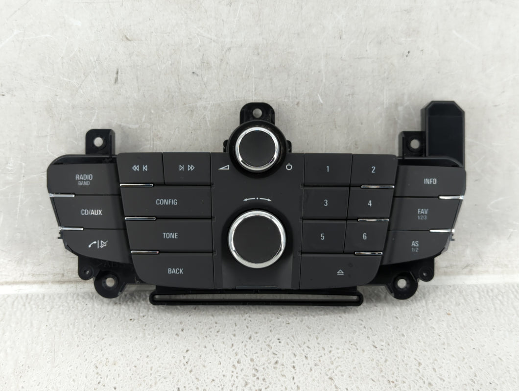 2011-2012 Buick Regal Radio Control Panel