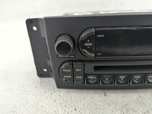 2007-2008 Chrysler Pacifica Radio AM FM Cd Player Receiver Replacement P/N:P05064084AD Fits 2007 2008 OEM Used Auto Parts