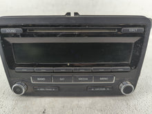 2013-2015 Volkswagen Passat Radio AM FM Cd Player Receiver Replacement P/N:1K0 035 164 F Fits 2013 2014 2015 2016 2017 OEM Used Auto Parts