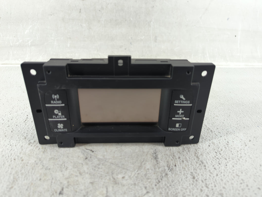 2011-2014 Dodge Charger Information Display Screen
