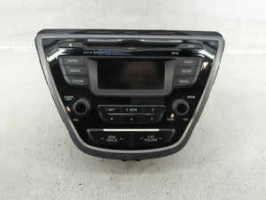 2014-2015 Hyundai Elantra Radio AM FM Cd Player Receiver Replacement Fits 2014 2015 OEM Used Auto Parts