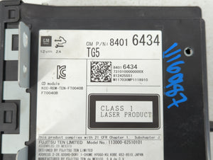 2015-2016 Gmc Yukon Radio AM FM Cd Player Receiver Replacement P/N:84016434 Fits 2015 2016 2017 2018 2019 2020 OEM Used Auto Parts