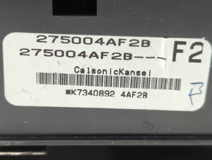 2017-2019 Nissan Sentra Climate Control Module Temperature AC/Heater Replacement P/N:275004AT2A Fits 2017 2018 2019 OEM Used Auto Parts