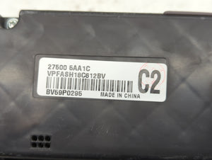 2012-2013 Subaru Impreza Climate Control Module Temperature AC/Heater Replacement P/N:27500 5AA1C Fits 2012 2013 OEM Used Auto Parts