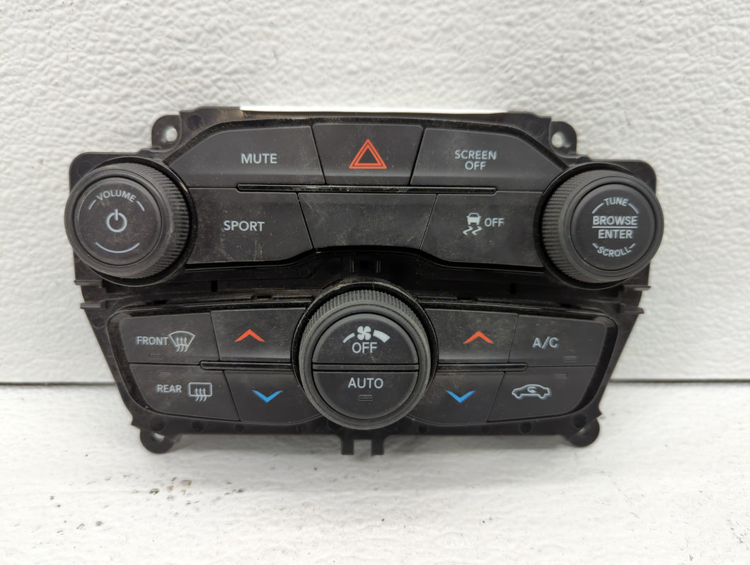 2019-2022 Dodge Challenger Climate Control Module Temperature AC/Heater Replacement P/N:1708070 Fits 2019 2020 2021 2022 OEM Used Auto Parts