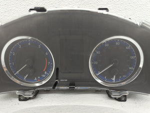 2017 Toyota Corolla Instrument Cluster Speedometer Gauges P/N:83800-F2P70-00 Fits OEM Used Auto Parts
