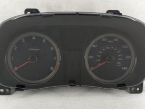 2013-2014 Hyundai Accent Instrument Cluster Speedometer Gauges P/N:94001-1R005 Fits 2013 2014 OEM Used Auto Parts