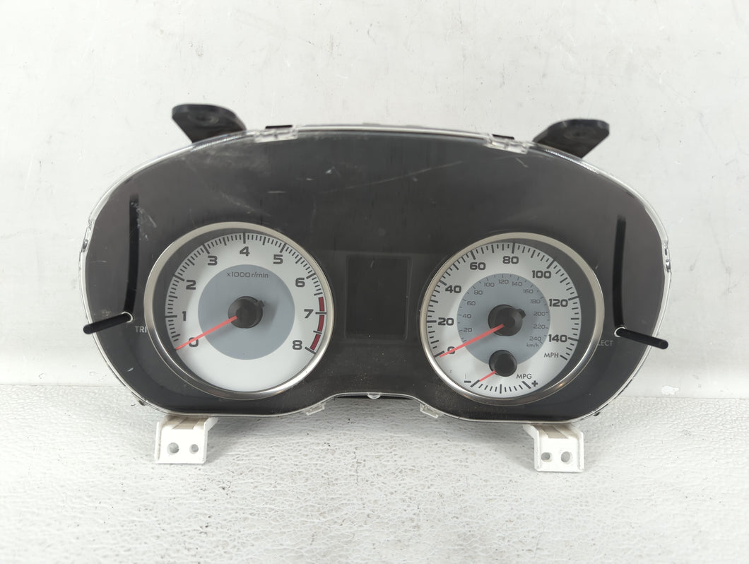 2013 Subaru Impreza Instrument Cluster Speedometer Gauges P/N:85003FJ620 Fits OEM Used Auto Parts