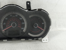 2010 Kia Forte Instrument Cluster Speedometer Gauges P/N:94001-1M021 Fits OEM Used Auto Parts