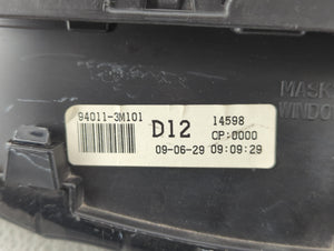 2009-2011 Hyundai Genesis Instrument Cluster Speedometer Gauges P/N:94011-3M101 Fits 2009 2010 2011 OEM Used Auto Parts