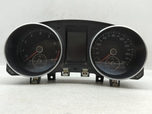 2013 Volkswagen Gti Instrument Cluster Speedometer Gauges Fits OEM Used Auto Parts