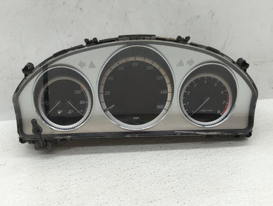 2009 Mercedes-Benz C300 Instrument Cluster Speedometer Gauges P/N:A 204 540 96 48 Fits OEM Used Auto Parts