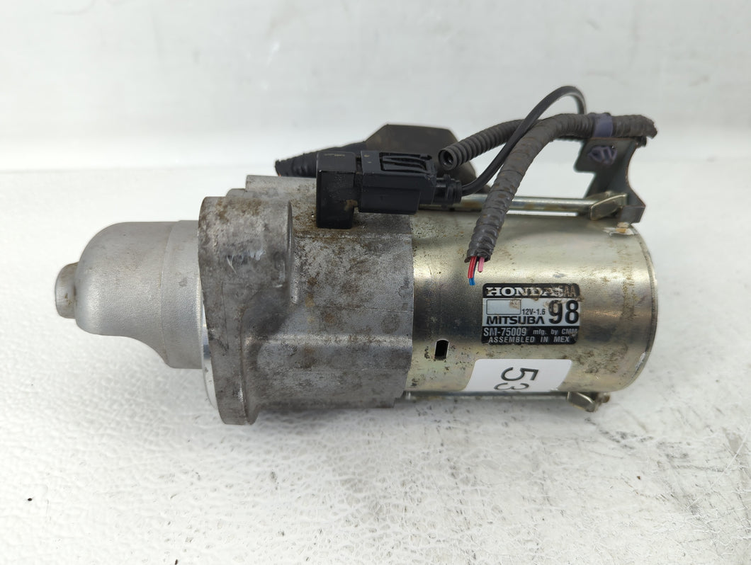 2016-2017 Honda Civic Car Starter Motor Solenoid OEM P/N:SM-75009 SM-75000 Fits 2016 2017 2020 OEM Used Auto Parts