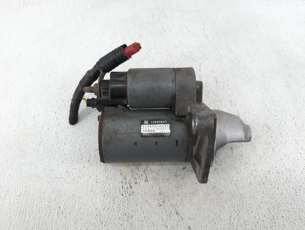 2013-2021 Chevrolet Malibu Car Starter Motor Solenoid OEM P/N:438000-0680 12655467 Fits OEM Used Auto Parts