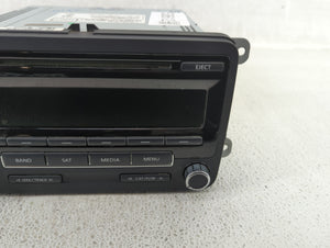 2014 Volkswagen Jetta Radio AM FM Cd Player Receiver Replacement P/N:1K0 035 164 F Fits 2013 2015 OEM Used Auto Parts
