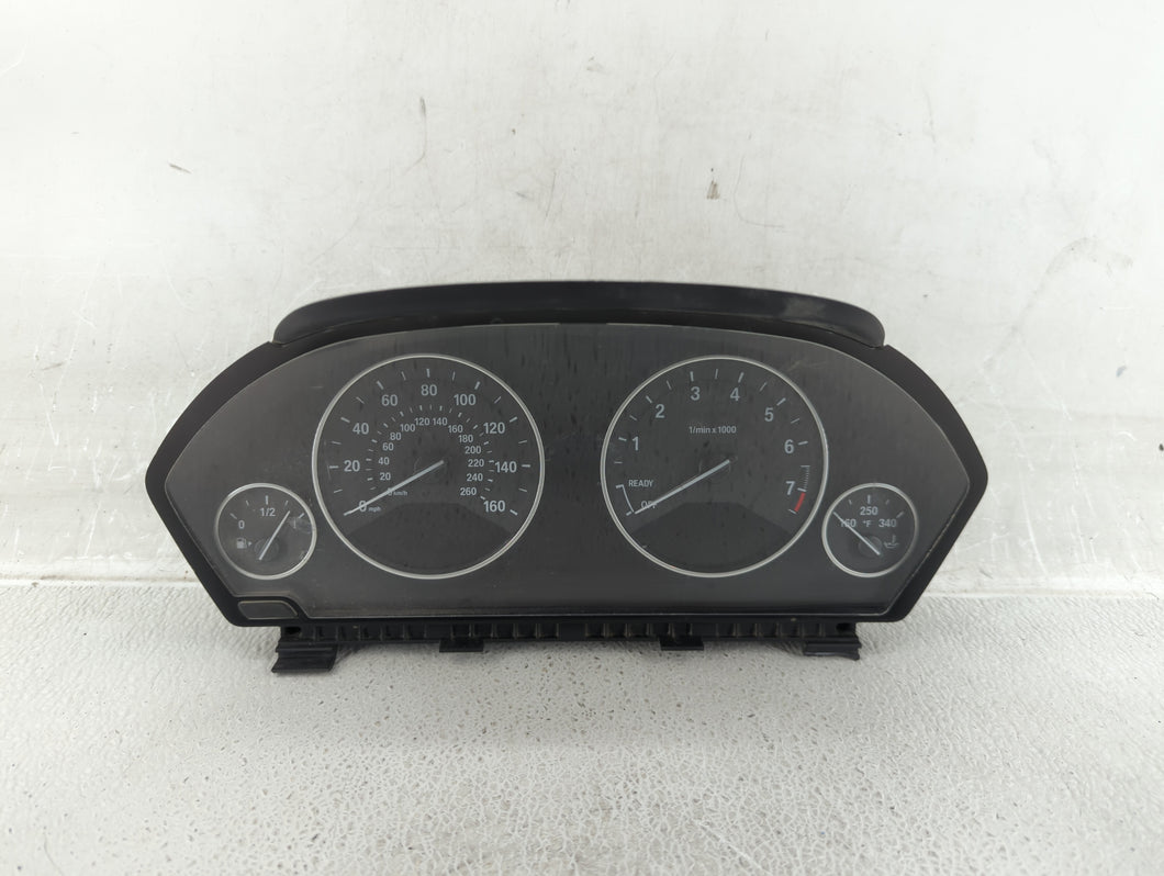 2015 Bmw 320i Instrument Cluster Speedometer Gauges P/N:9 232 895 Fits OEM Used Auto Parts