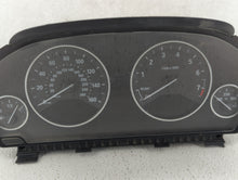 2015 Bmw 320i Instrument Cluster Speedometer Gauges P/N:9 232 895 Fits OEM Used Auto Parts