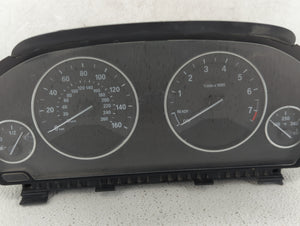 2015 Bmw 320i Instrument Cluster Speedometer Gauges P/N:9 232 895 Fits OEM Used Auto Parts