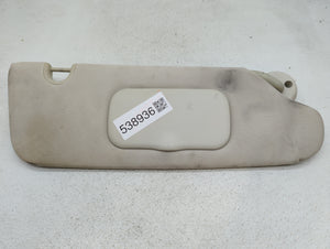 2008-2010 Dodge Grand Caravan Sun Visor Shade Replacement Passenger Right Mirror Fits 2008 2009 2010 OEM Used Auto Parts