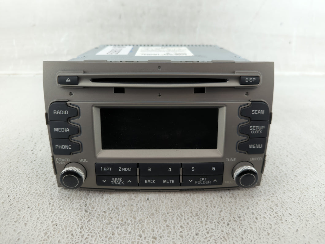 2014-2016 Kia Sportage Radio AM FM Cd Player Receiver Replacement P/N:96150-3W160DC9 Fits 2014 2015 2016 OEM Used Auto Parts