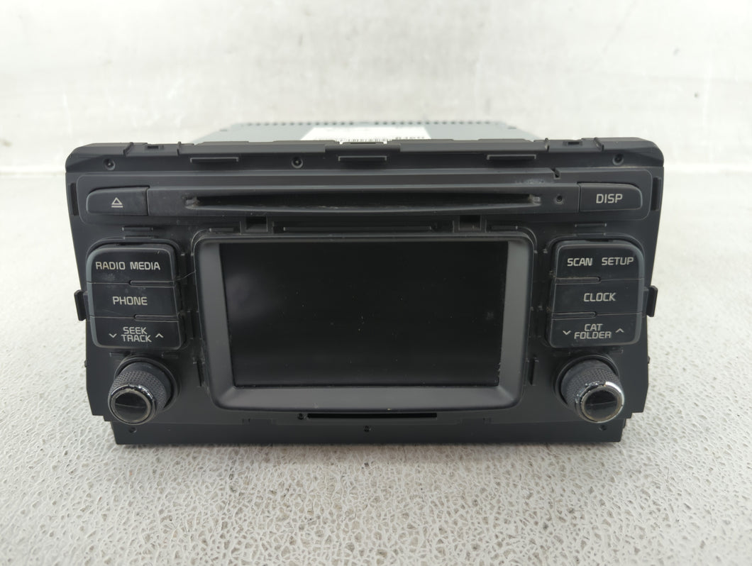 2017-2018 Kia Optima Radio AM FM Cd Player Receiver Replacement P/N:96180-A8150WK Fits 2017 2018 OEM Used Auto Parts