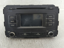 2015-2016 Kia Sedona Radio AM FM Cd Player Receiver Replacement P/N:96180-A9800WAC Fits 2015 2016 OEM Used Auto Parts