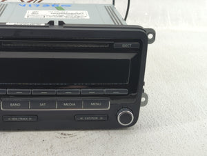 2014 Volkswagen Jetta Radio AM FM Cd Player Receiver Replacement P/N:1K0 035 164 F Fits 2013 2015 OEM Used Auto Parts