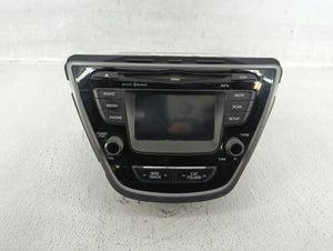 2014-2016 Hyundai Elantra Radio AM FM Cd Player Receiver Replacement P/N:96180-3X165GU Fits 2014 2015 2016 OEM Used Auto Parts