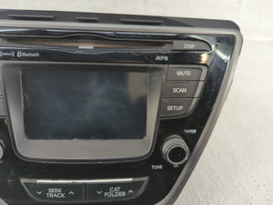 2014-2016 Hyundai Elantra Radio AM FM Cd Player Receiver Replacement P/N:96180-3X165GU Fits 2014 2015 2016 OEM Used Auto Parts