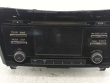 2015-2016 Nissan Rogue Radio AM FM Cd Player Receiver Replacement P/N:28185 9TB0A Fits 2015 2016 OEM Used Auto Parts