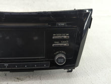 2015-2016 Nissan Rogue Radio AM FM Cd Player Receiver Replacement P/N:28185 9TB0A Fits 2015 2016 OEM Used Auto Parts