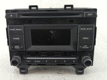 2016-2017 Hyundai Sonata Radio AM FM Cd Player Receiver Replacement P/N:96170-C20504X 96160-C20004X Fits 2016 2017 OEM Used Auto Parts