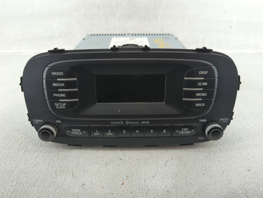 2014-2016 Kia Soul Radio AM FM Cd Player Receiver Replacement P/N:96170-B2090CA Fits 2014 2015 2016 OEM Used Auto Parts