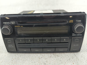 2005-2006 Toyota Camry Radio AM FM Cd Player Receiver Replacement P/N:86120-AA160 Fits 2005 2006 OEM Used Auto Parts