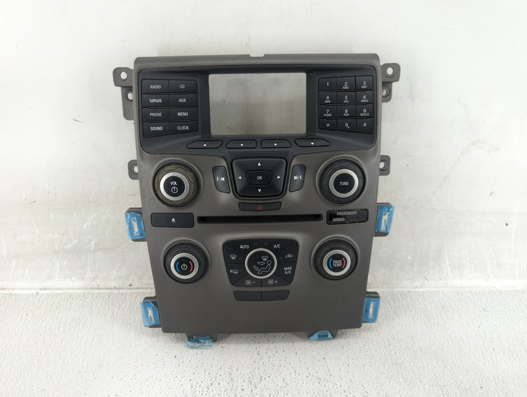 2013-2013 Ford Edge Radio Control Panel