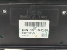 2013-2013 Ford Edge Radio Control Panel