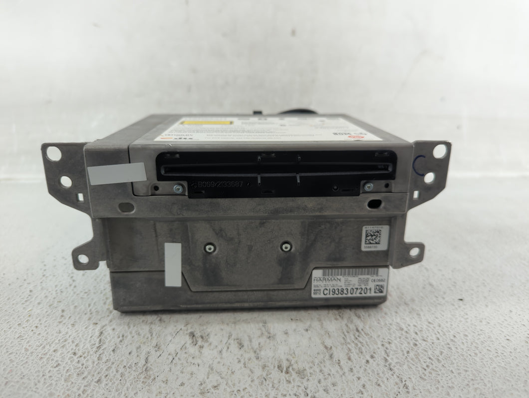 2014-2015 Bmw 335i Radio AM FM Cd Player Receiver Replacement P/N:6512 938307201 Fits 2014 2015 2016 OEM Used Auto Parts